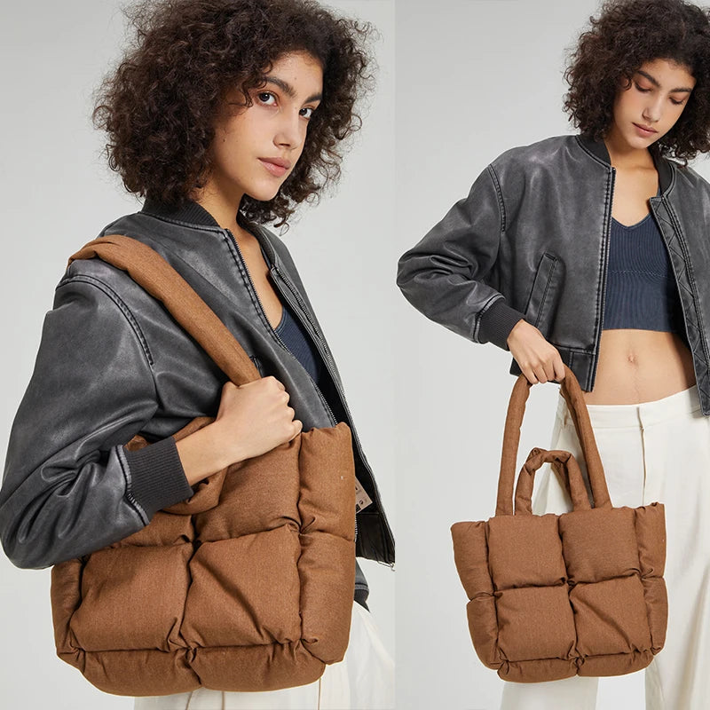 Denim Soft Padded Bag