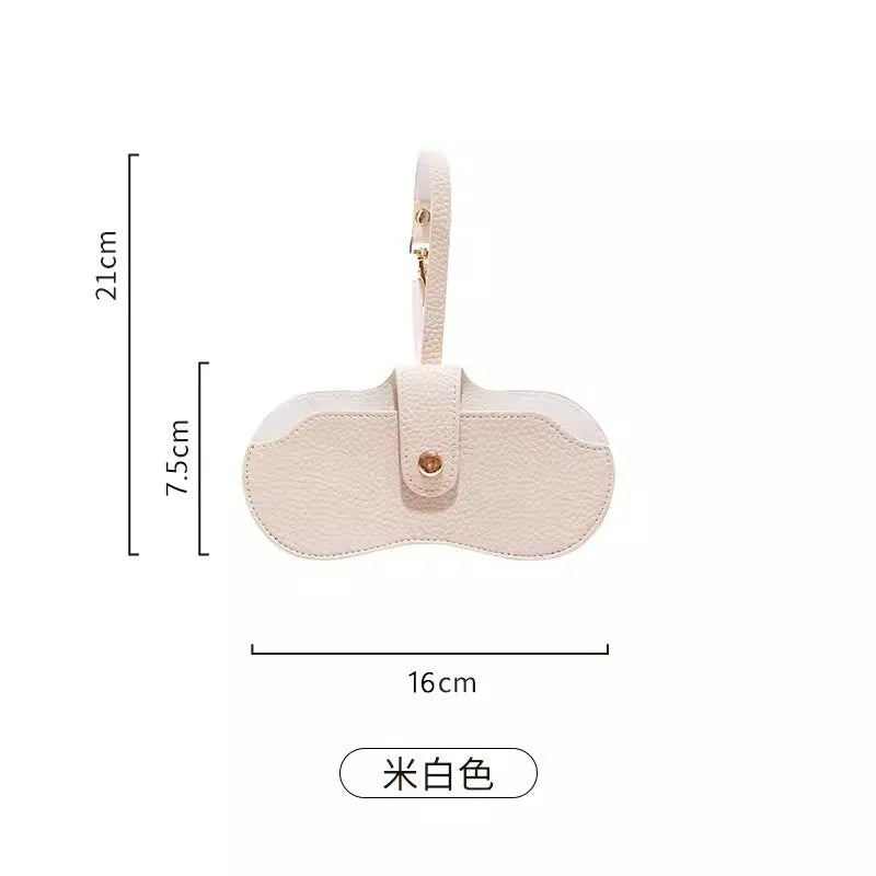 Faux Leather Eyeglass Holder for Handbags