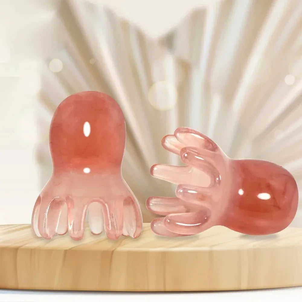Resin Octopus Head Massager