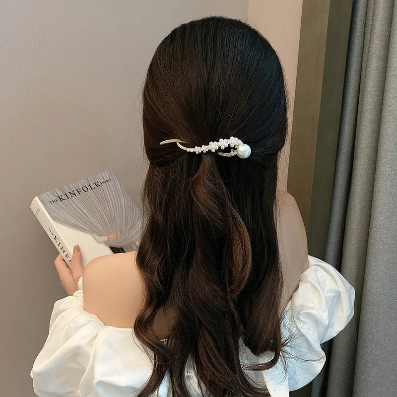 Sweet Pearl Hair Clip