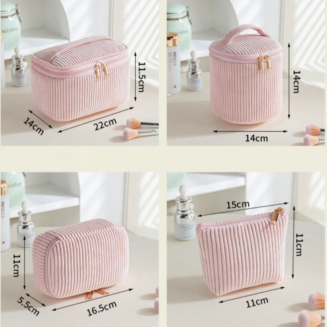 4Pcs Puffy&Lovely Cosmetic Pouch