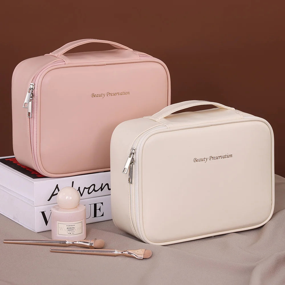 Women Travel Makeup Bag – Essential Cosmetic Organizer