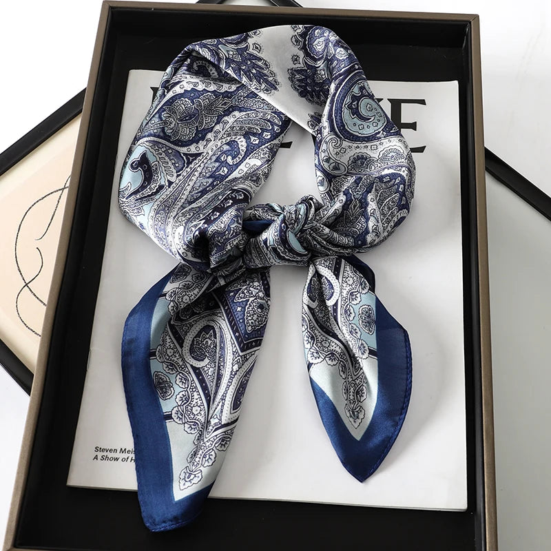 2025 New Printed Scarf Square Shawl