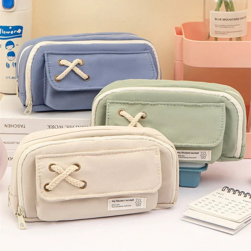 Cute 3-Layered Pencil Case