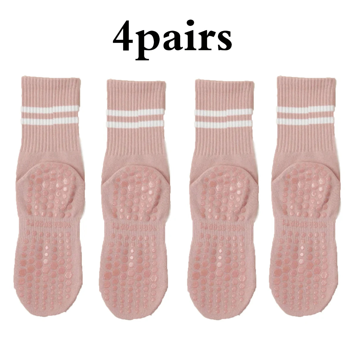 Pilates Yoga Socks with Grips