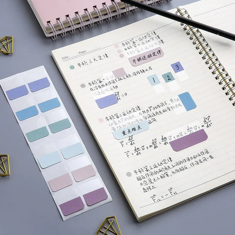 Minimal Pastel Index Tabs Set