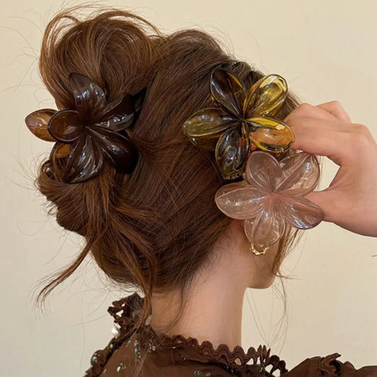 Flower Hair Clips