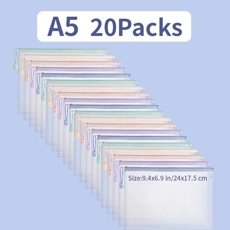 Aesthetic Storage Pouch Set