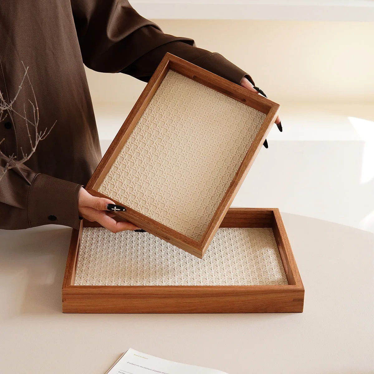 Narural Wooden tray
