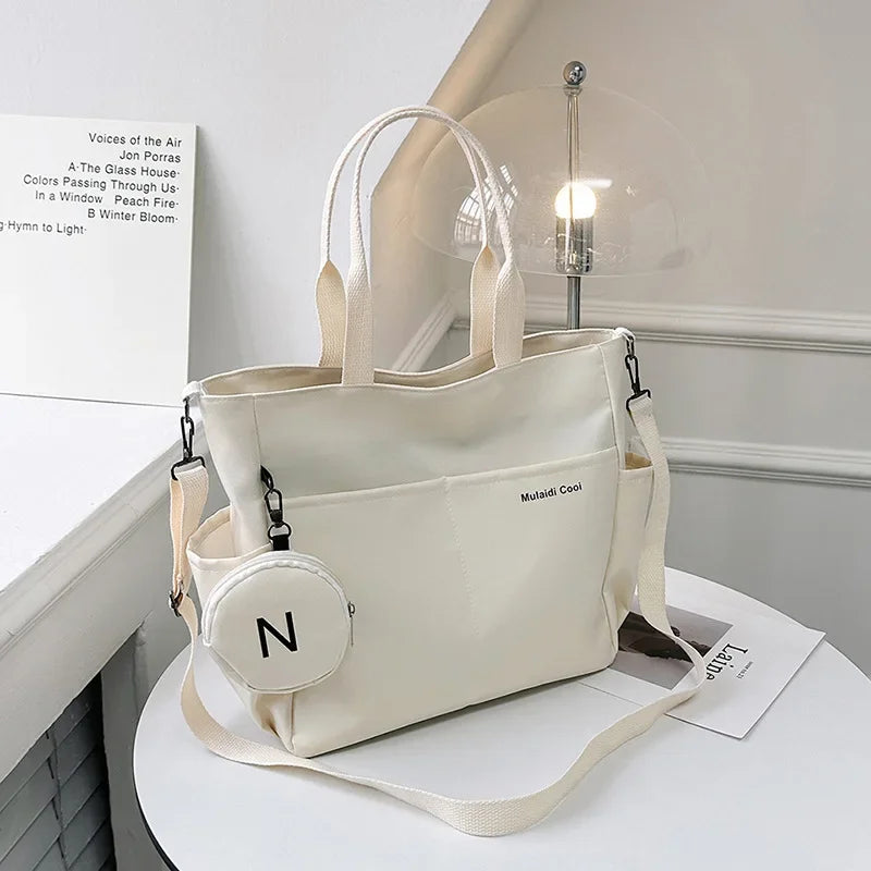 Modern Canvas Tote/Shoulder bag