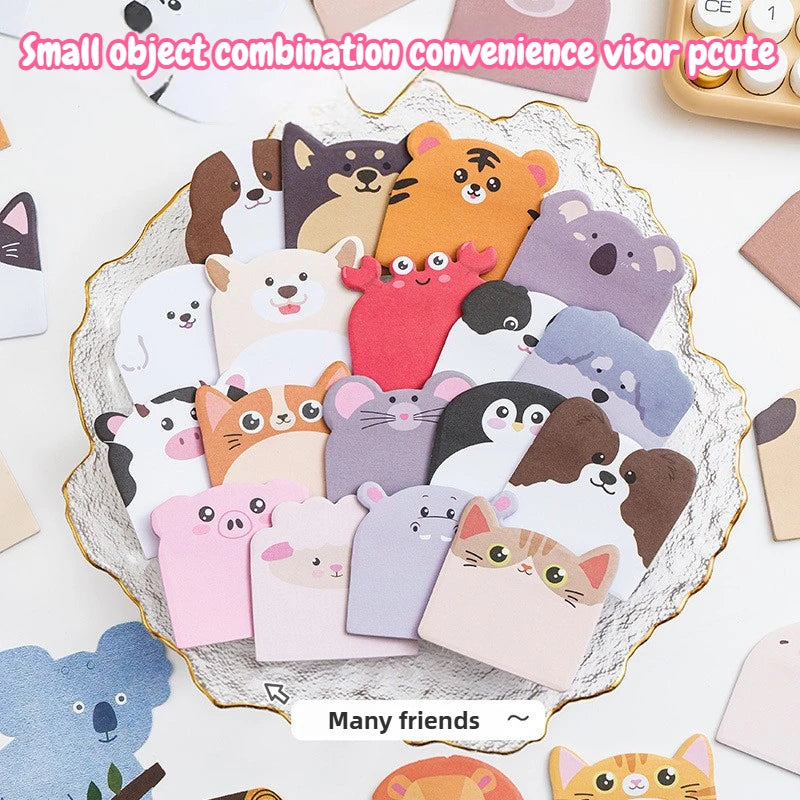 Cute Animal Sticky Notes 240 Sheets