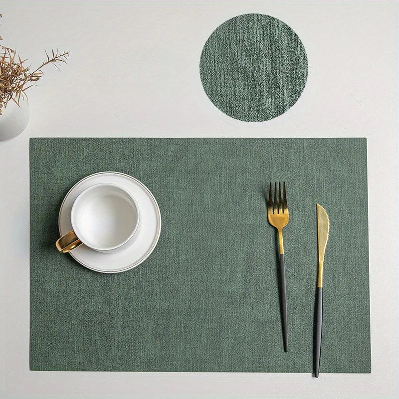 Leather Table Placemats