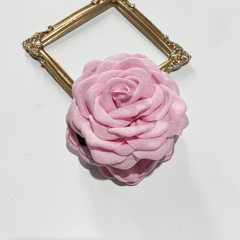 French Style Rose Hair Claw