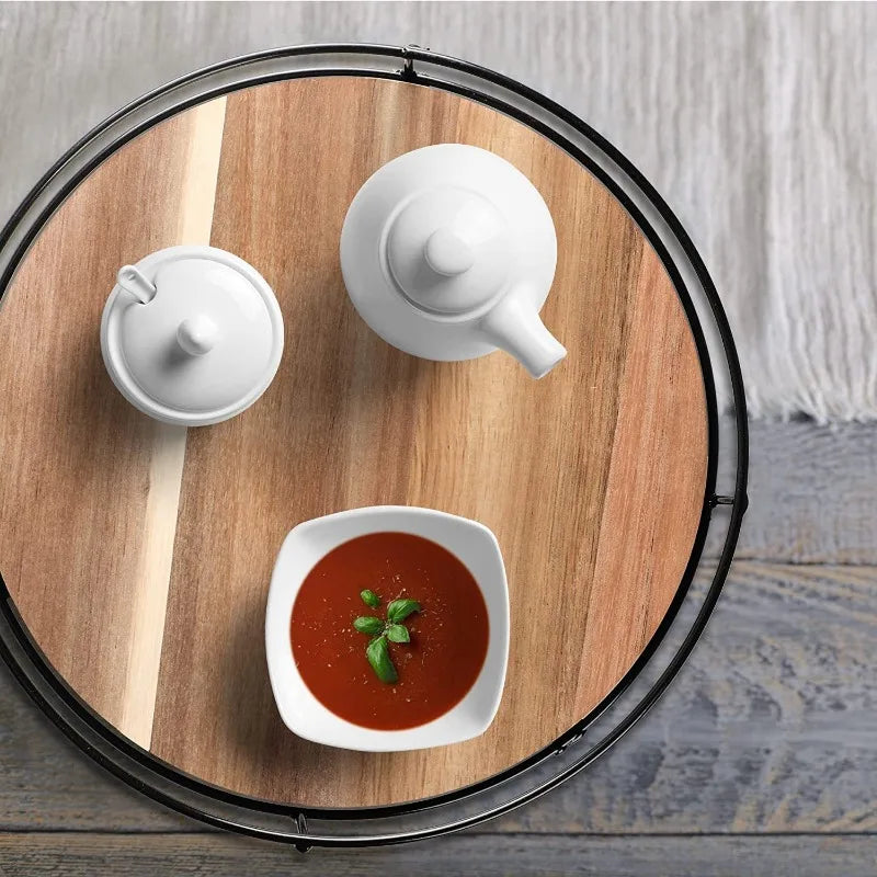 Wooden Lazy Susan