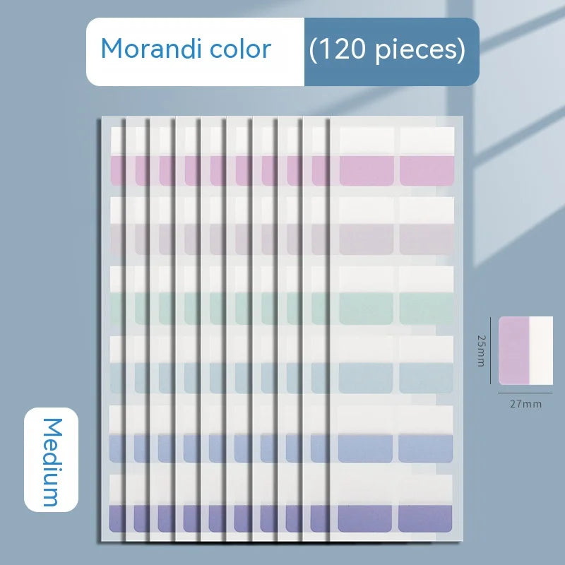 Minimal Pastel Index Tabs Set