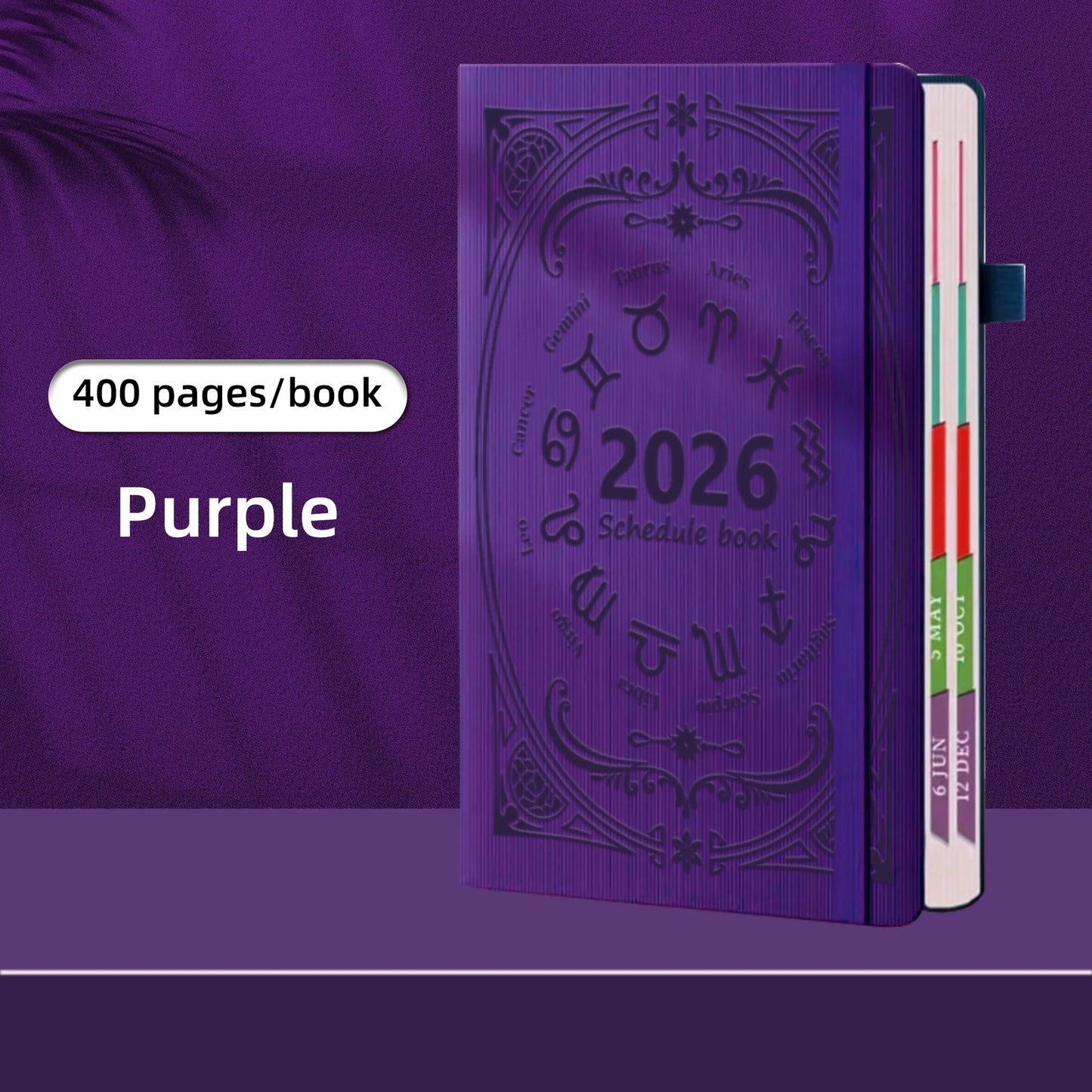 Classic Dark Planner 2026