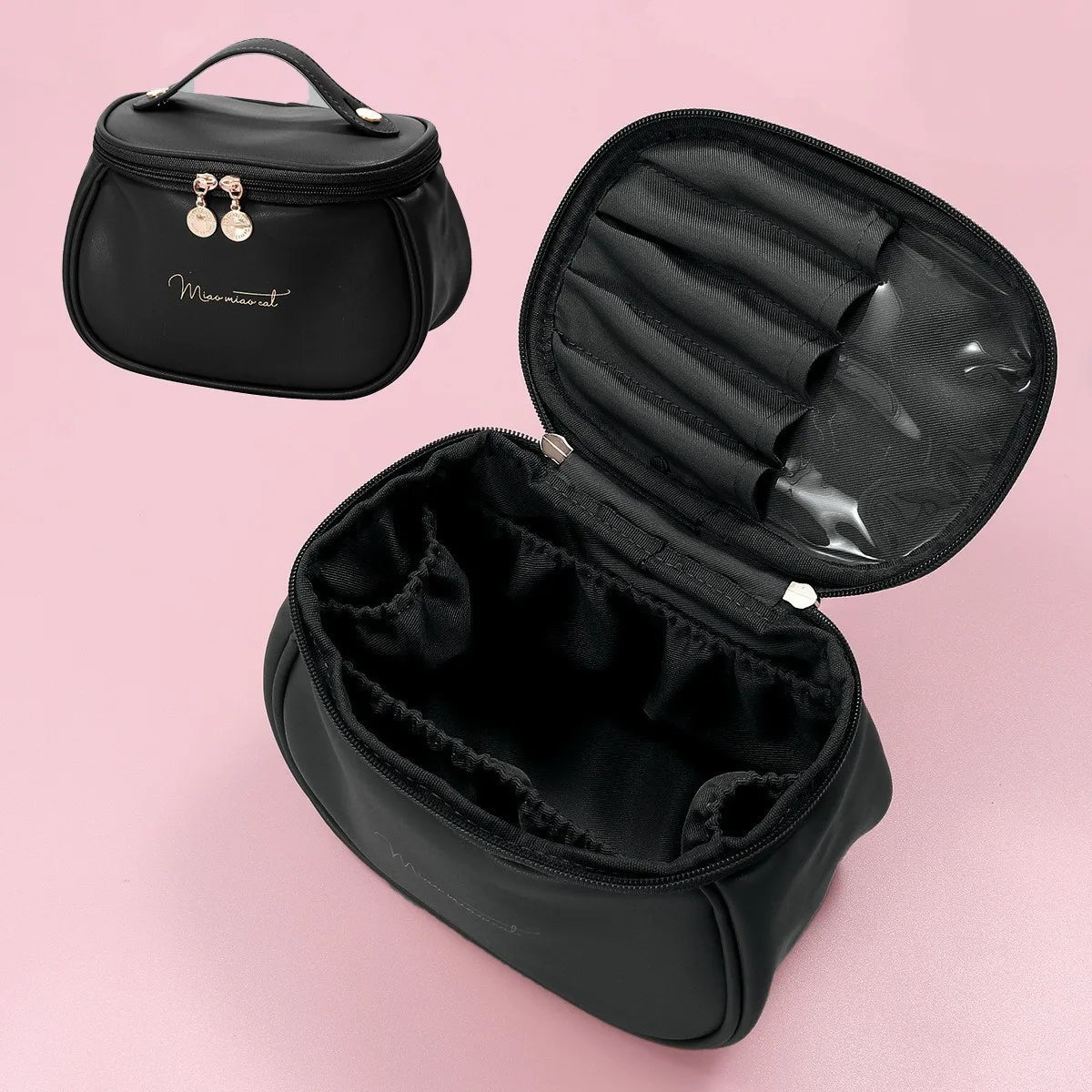 Mini PU Leather Cosmetic Pouch