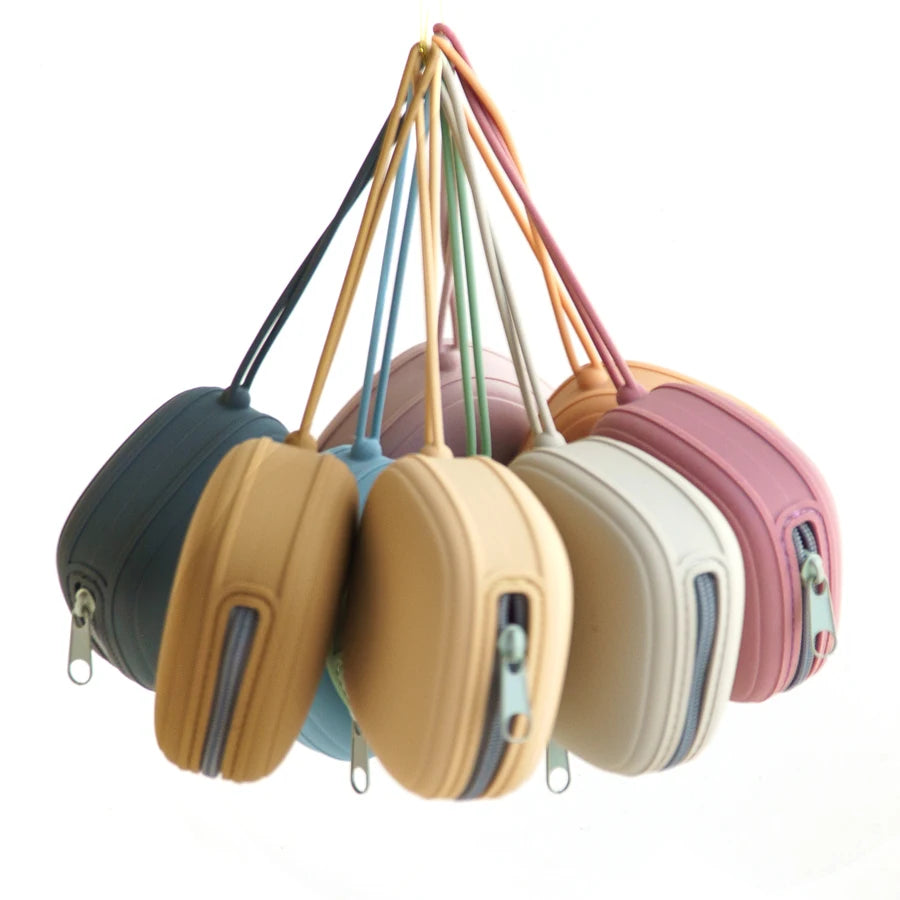 Silicone Baby Pacifier Holder Case – Portable Hygienic Storage Bag