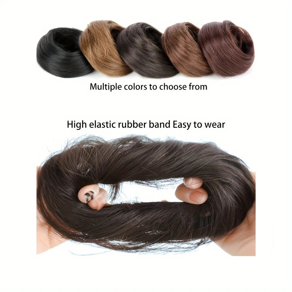 Synthetic Hair Bun