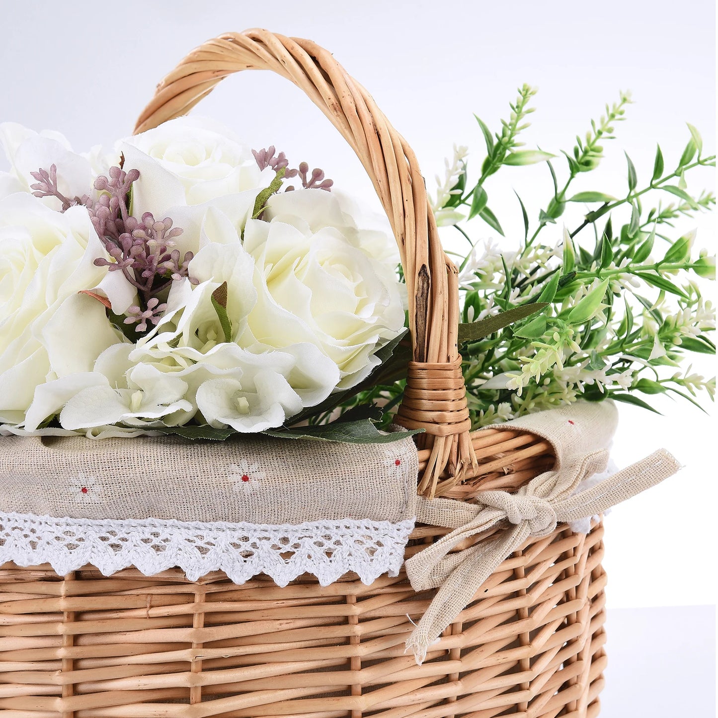 Handmade Open Natural Basket