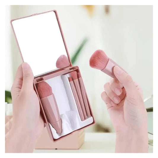 Mini Travel Makeup Brushes Set