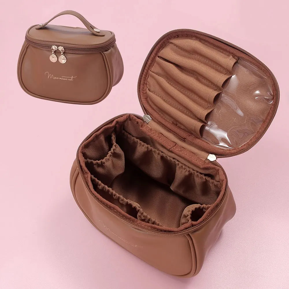 Mini PU Leather Cosmetic Pouch