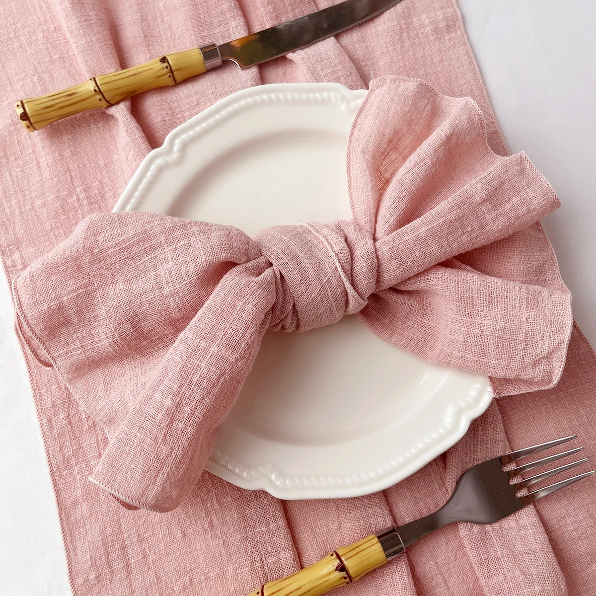 Cozy Linen Gauze Napkins