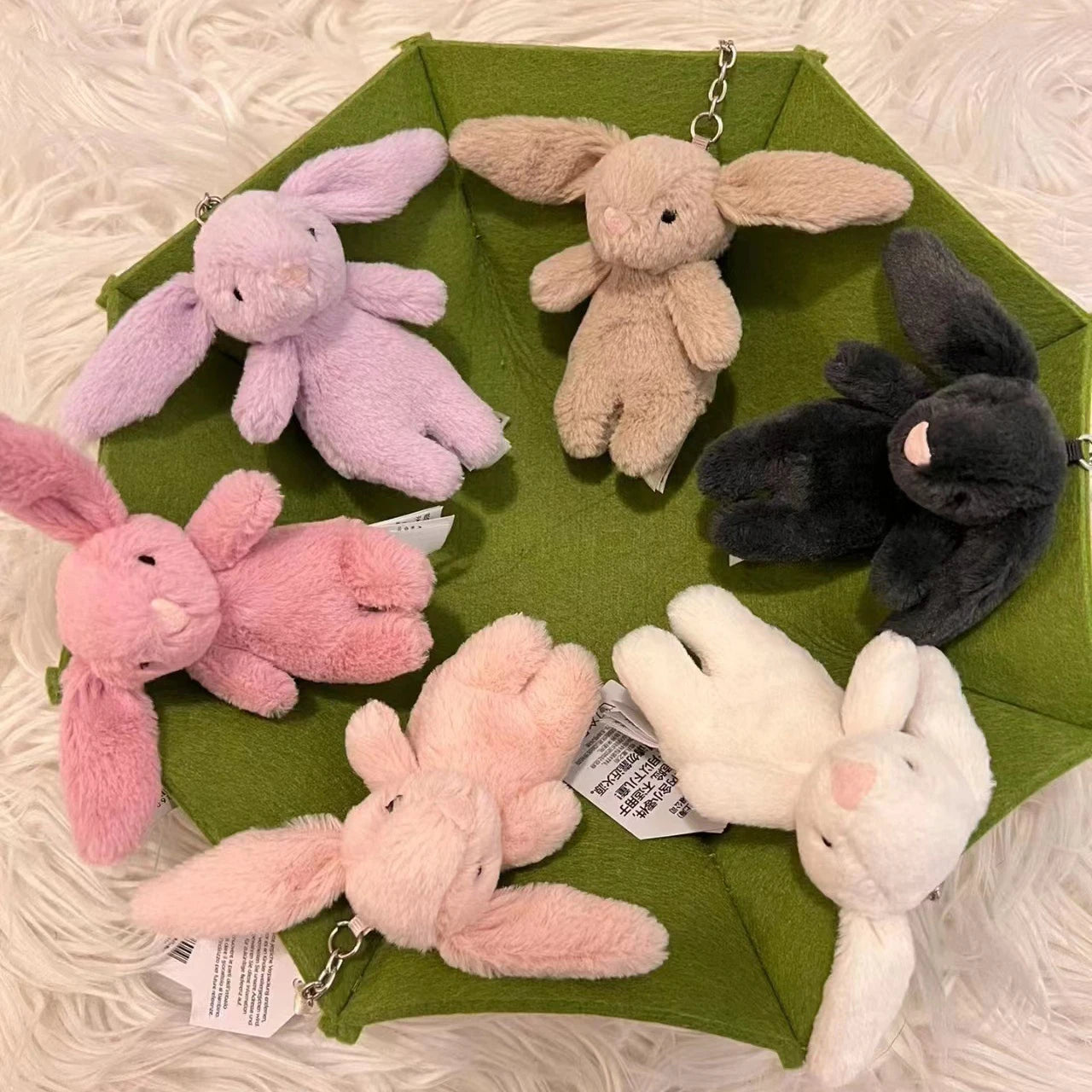 Cute Bunny Keychain