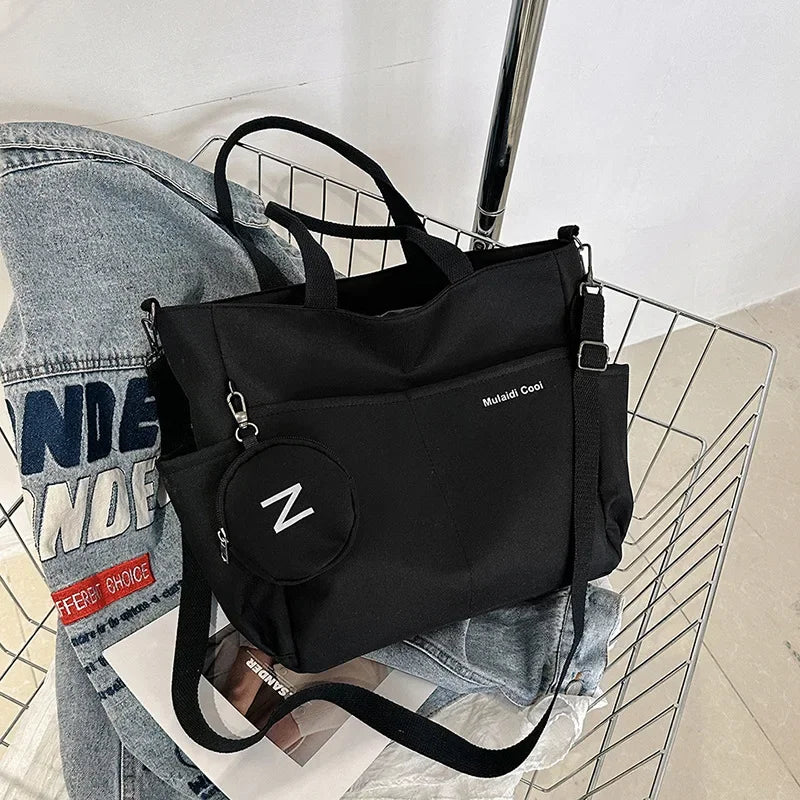 Modern Canvas Tote/Shoulder bag