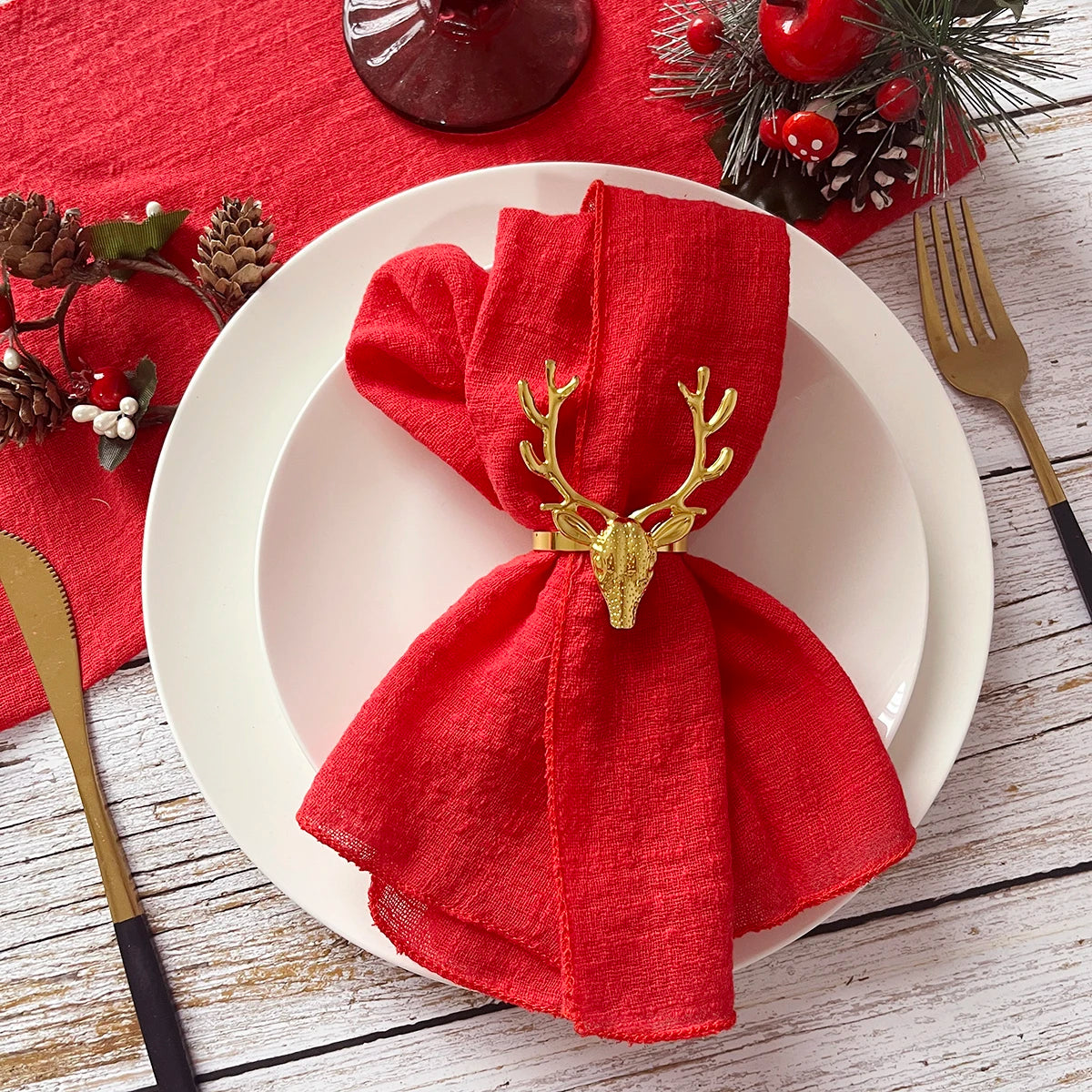 Cozy Linen Gauze Napkins