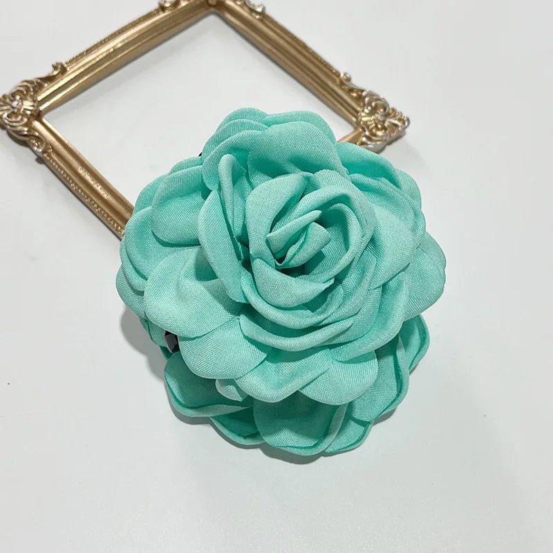 French Style Rose Hair Claw