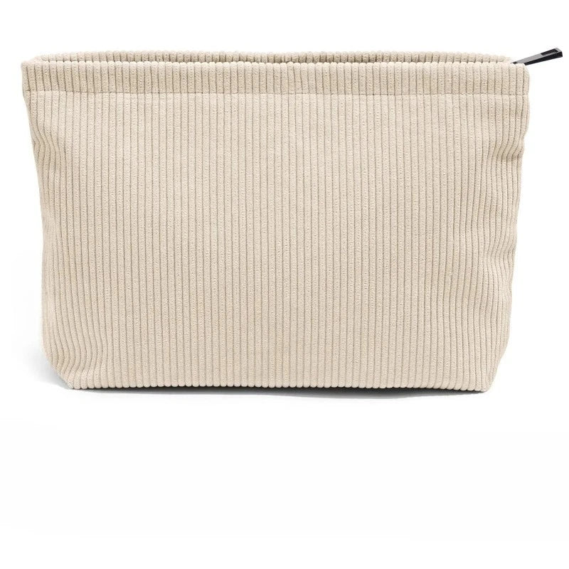 Corduroy Travel Cosmetic Bag