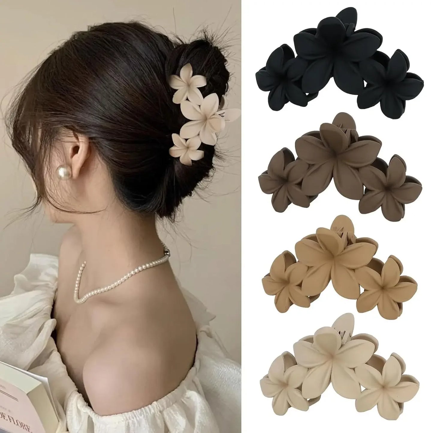 Flower Hair Claw