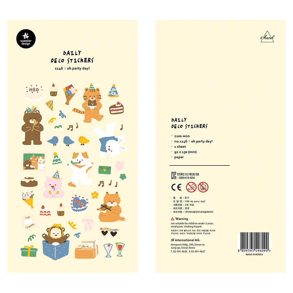 Daily Stickers Scrapbooking