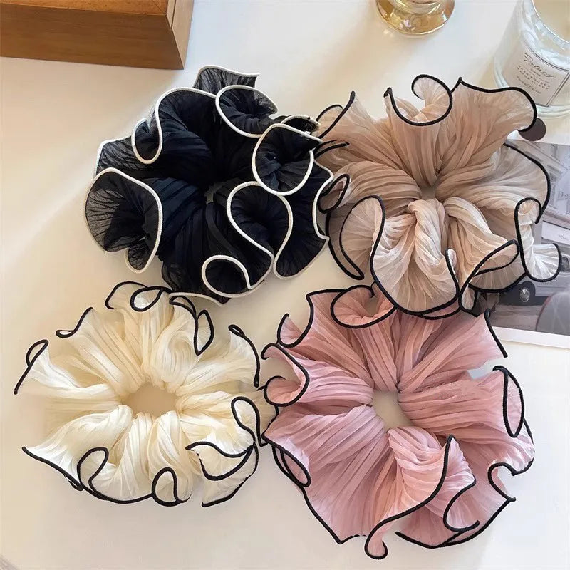 Mesh Pleated Hair Rope