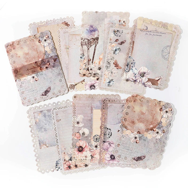Vintage Floral Lace paper