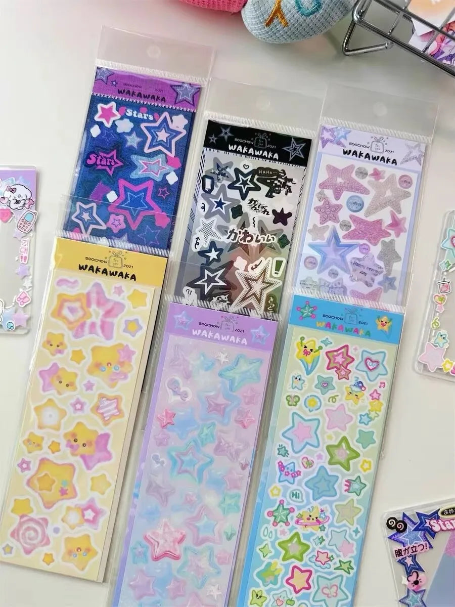 Bear Ribbon Decoration Sticker