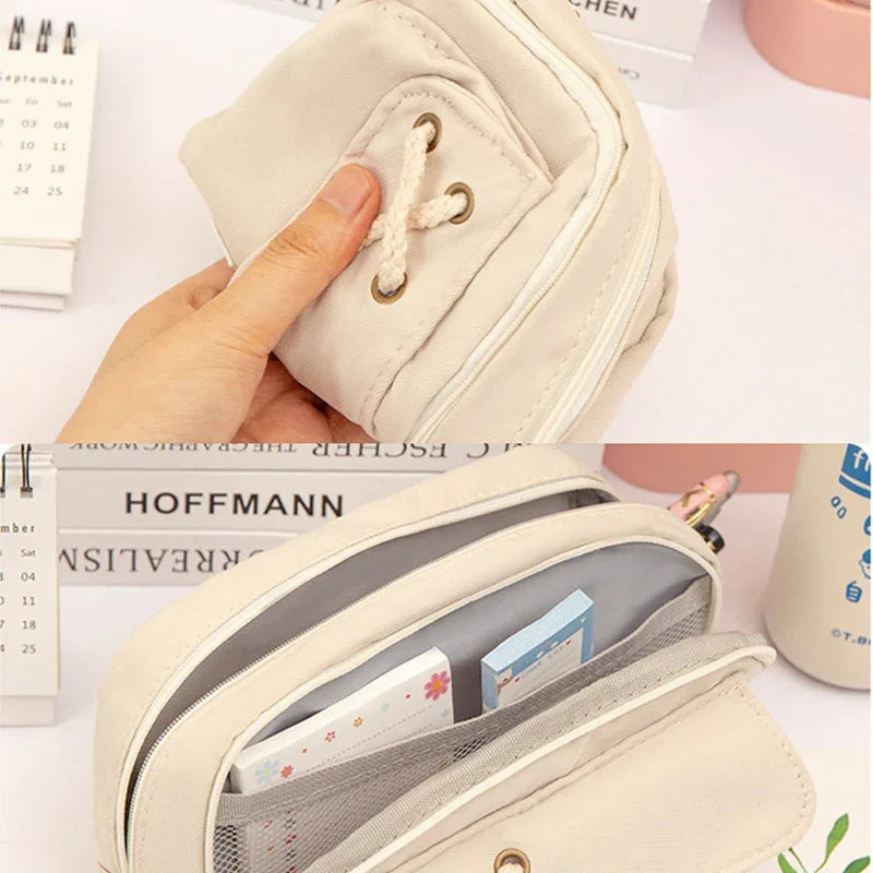 Cute 3-Layered Pencil Case