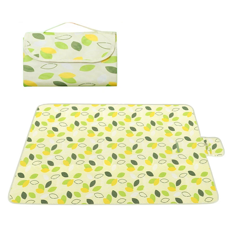 Waterproof Color Check Picnic Blanket