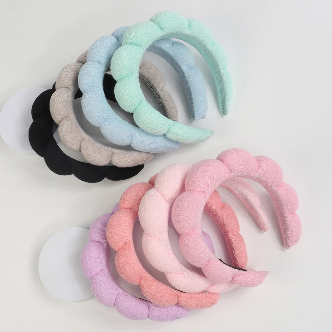 Spa Headband and Washing Wristbands Set