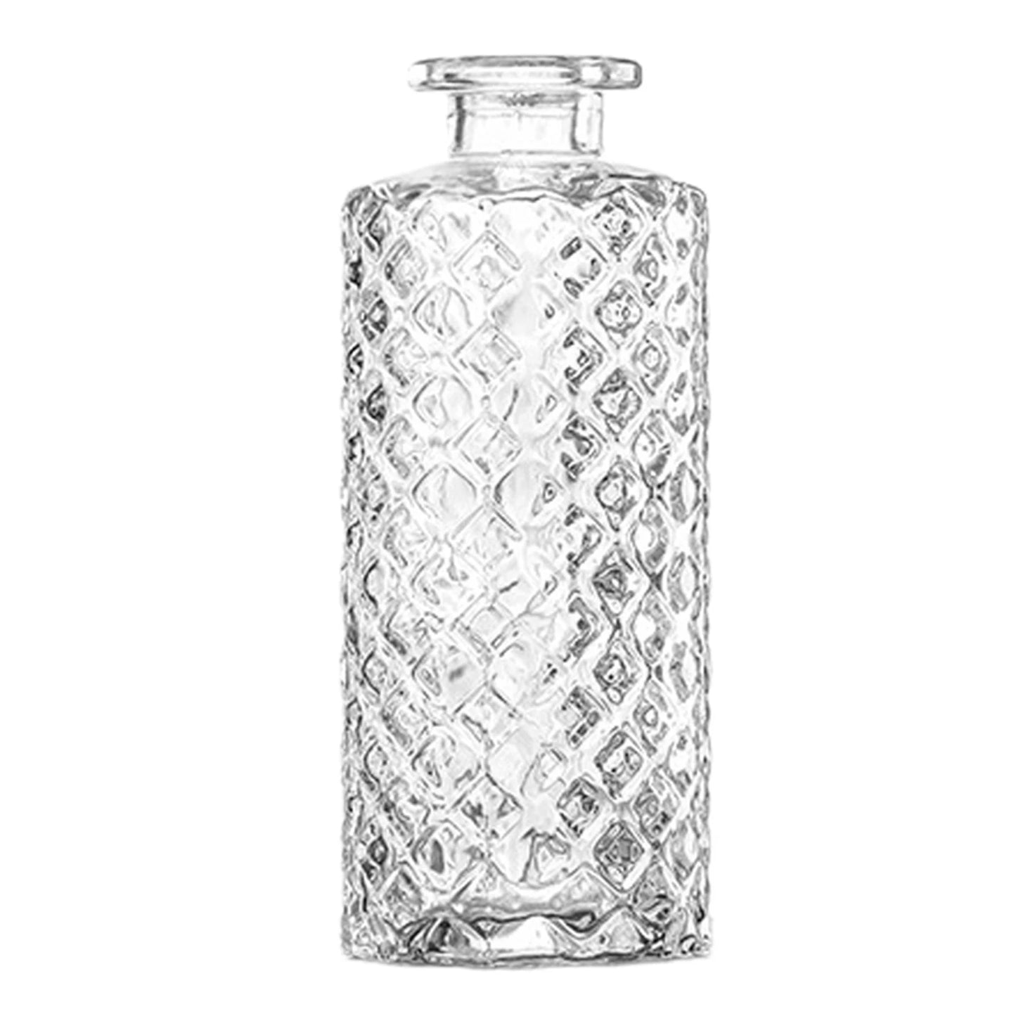 Vintage French Clear Glass Vase