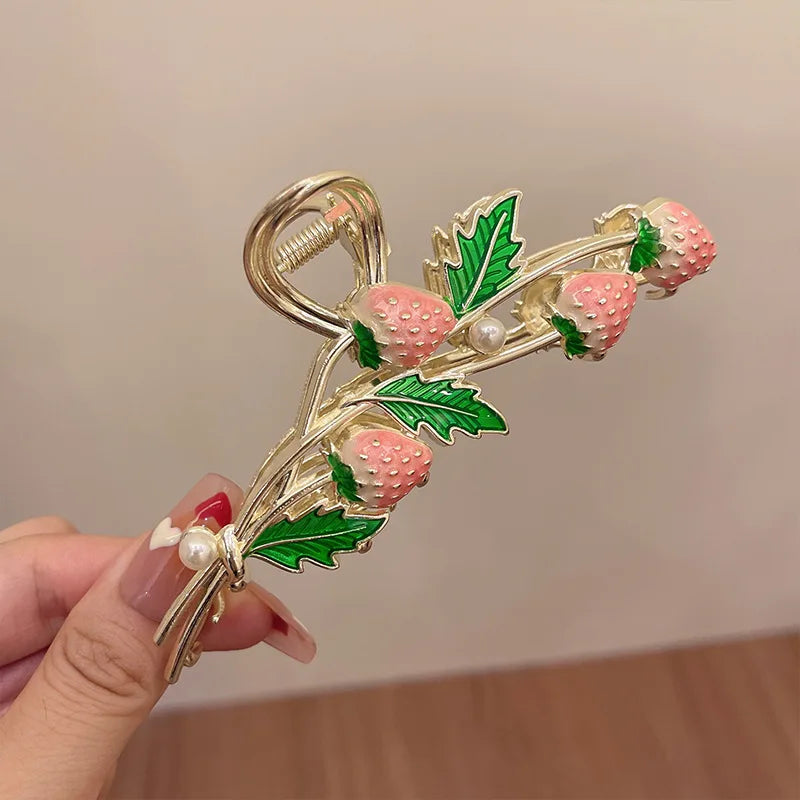 Blossom Metal Hair Clips