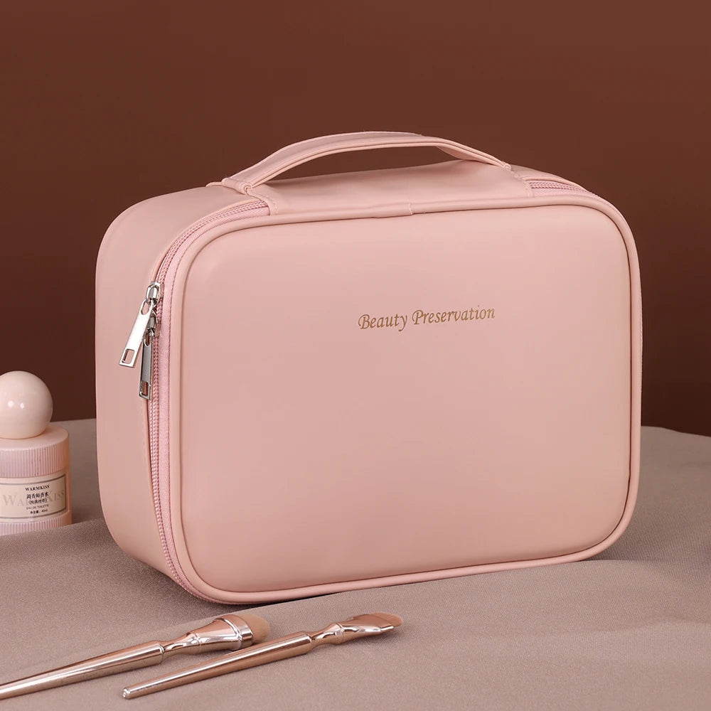 Women Travel Makeup Bag – Essential Cosmetic Organizer