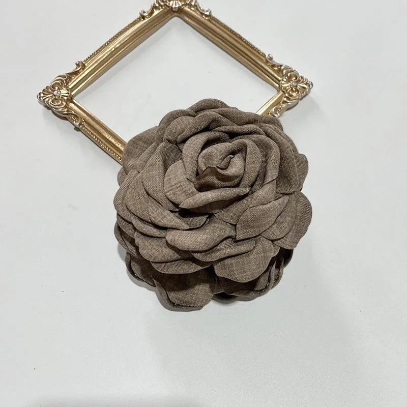 French Style Rose Hair Claw