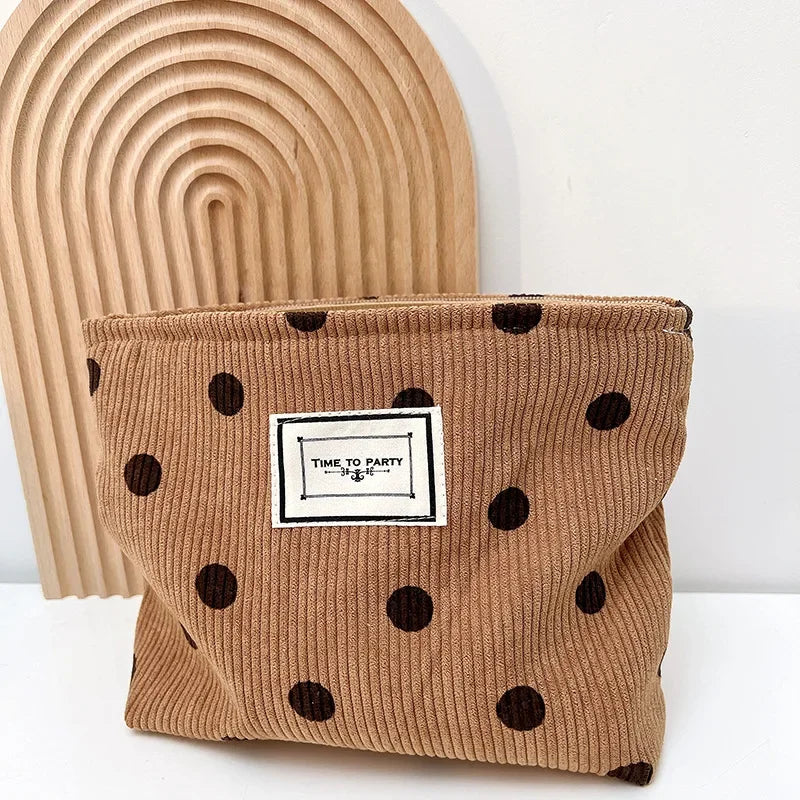 New Flower Printed Makeup Pouch