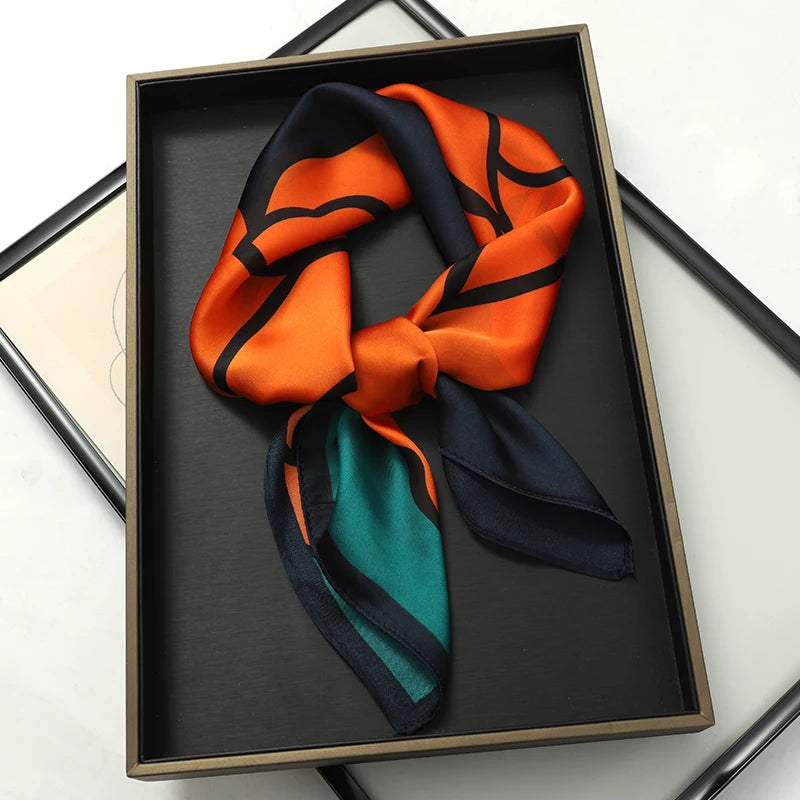 2025 New Printed Scarf Square Shawl