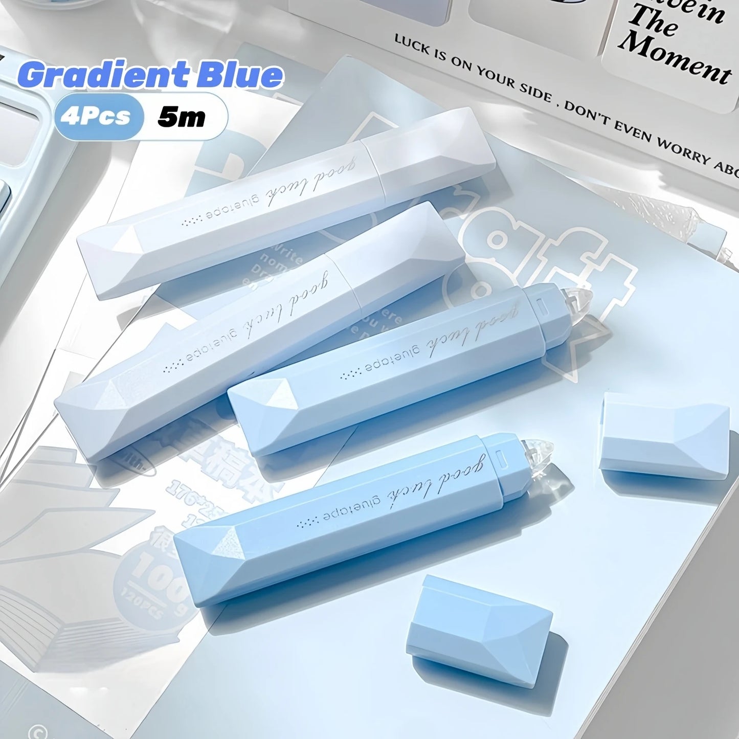 4-Pack Double Sided Tape Roller