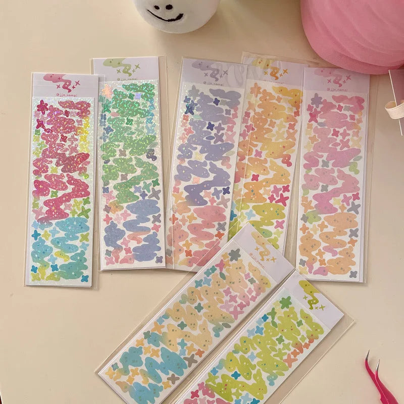 Bear Ribbon Decoration Sticker