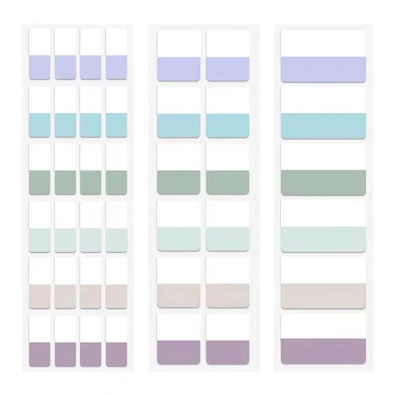 Minimal Pastel Index Tabs Set