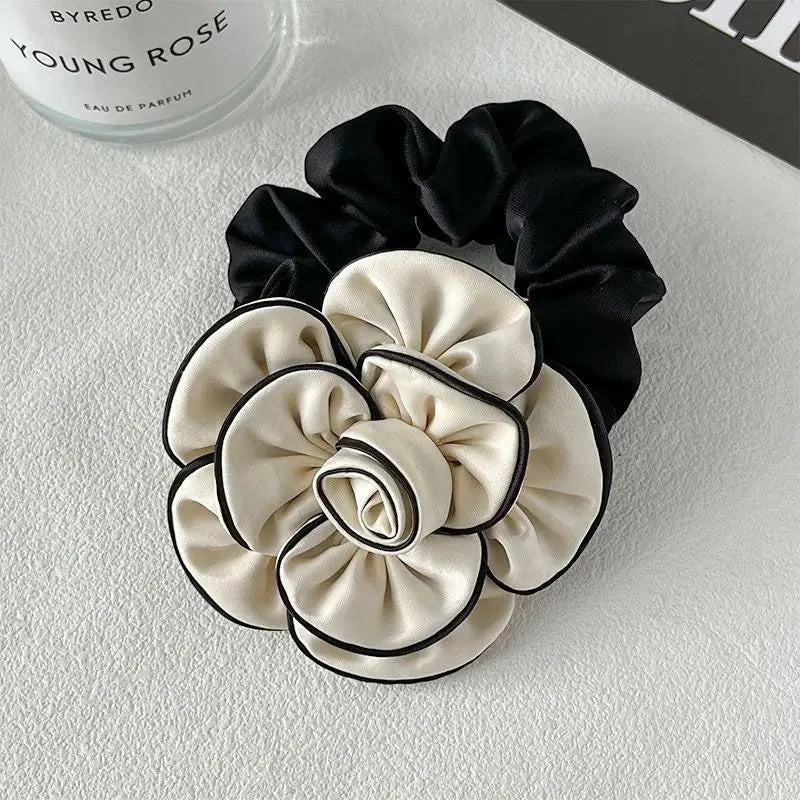 Elegant Camellia hairtie